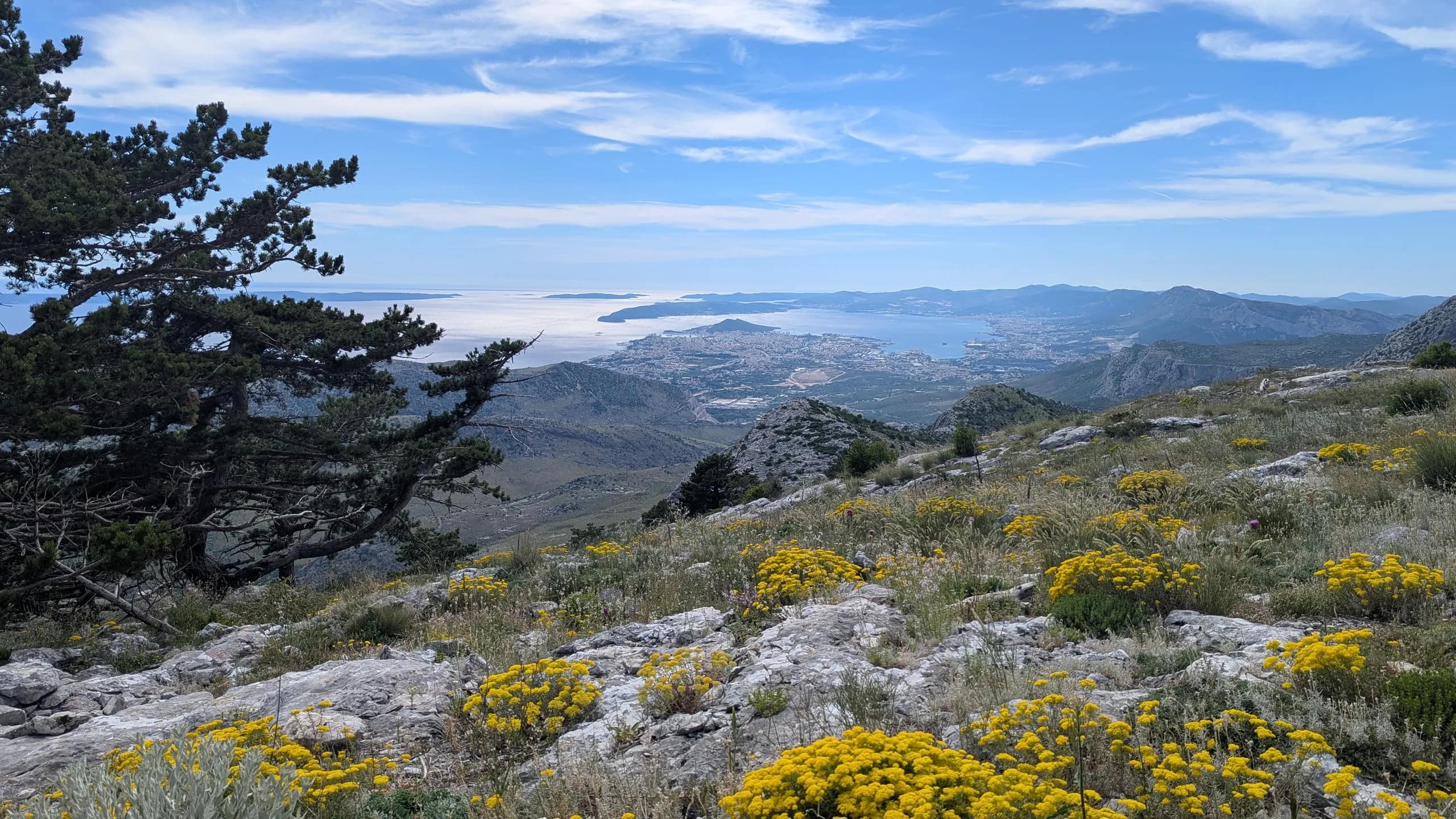 Hiking around Split